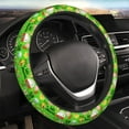 thumbnail image 1 of Kll Car Steering Wheel Cover, Universal 15 Inch, Soft Elastic And Comfortable,Car Accessories Decorations-Hello Summer, 1 of 7
