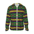 thumbnail image 1 of Kll Carnival Mardi Gras Print Men'S Women’s Upf 50+ Sun Protection Outdoor Hoodie Jacket Long Sleeve Fishing Hiking Performance Shirt- 3x-Large, 1 of 8