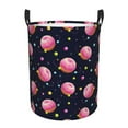 thumbnail image 1 of Kll Cartoon Donut Planets Waterproof Foldable Laundry Hamper Bucket With Handles For Storage Bin,Kids Room,Home Organizer (Small), 1 of 8