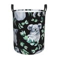 thumbnail image 1 of Kll Cartoon Koala Bear Waterproof Foldable Laundry Hamper Bucket With Handles For Storage Bin,Kids Room,Home Organizer (Small), 1 of 8