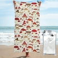 thumbnail image 1 of Kll Cartoon Mushrooms Microfiber Beach Towel Fast Drying,Extra Large 27.5"X55" Sand Free Beach Towel Super Lightweight Towels For Swimming Pool,Camping,Picnic,Yoga Gym Sports, 1 of 8