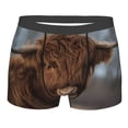 thumbnail image 1 of Kll Cattle Men'S Cotton Boxer Briefs Underwear-Medium, 1 of 9