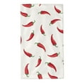 thumbnail image 1 of Kll Chili Ultra Absorbent & Soft Hand Towels For Bath, Hand, Face, Gym And Spa-27.5x16in, 1 of 9