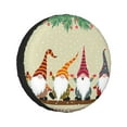 thumbnail image 1 of Kll Christmas Card With Gnomes Tire Cover,Universal Wheel Tire Cover For Trailer, Rv, Suv, Truck,Camper And Many Vehicle,(15 Inch), 1 of 1
