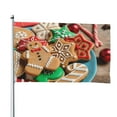 thumbnail image 1 of Kll Christmas Cookies Flag 4x6 Ft Parade Party Flag Outdoor Flag Decorative Flag Banner Flags Garden Flag Home House Flags, 1 of 7