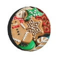 thumbnail image 1 of Kll Christmas Cookies Tire Cover,Universal Wheel Tire Cover For Trailer, Rv, Suv, Truck,Camper And Many Vehicle,(16 Inch), 1 of 7