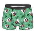 thumbnail image 1 of Kll Christmas French Bulldog Men'S Cotton Boxer Briefs Underwear-X-Large, 1 of 9