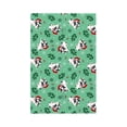 thumbnail image 1 of Kll Christmas French Bulldog Wall Plate,Gloss Finish,Standard Size 1 - 5" X 3", Polycarbonate Thermoplastic,Electric Receptacle Plug Covers, 1 of 8