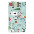 thumbnail image 1 of Kll Christmas Winter Animals Ultra Absorbent & Soft Hand Towels For Bath, Hand, Face, Gym And Spa-27.5x16in, 1 of 9