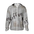 thumbnail image 1 of Kll Coffee Beans On Board Print Men'S Women’s Upf 50+ Sun Protection Outdoor Hoodie Jacket Long Sleeve Fishing Hiking Performance Shirt- 3x-Large, 1 of 8