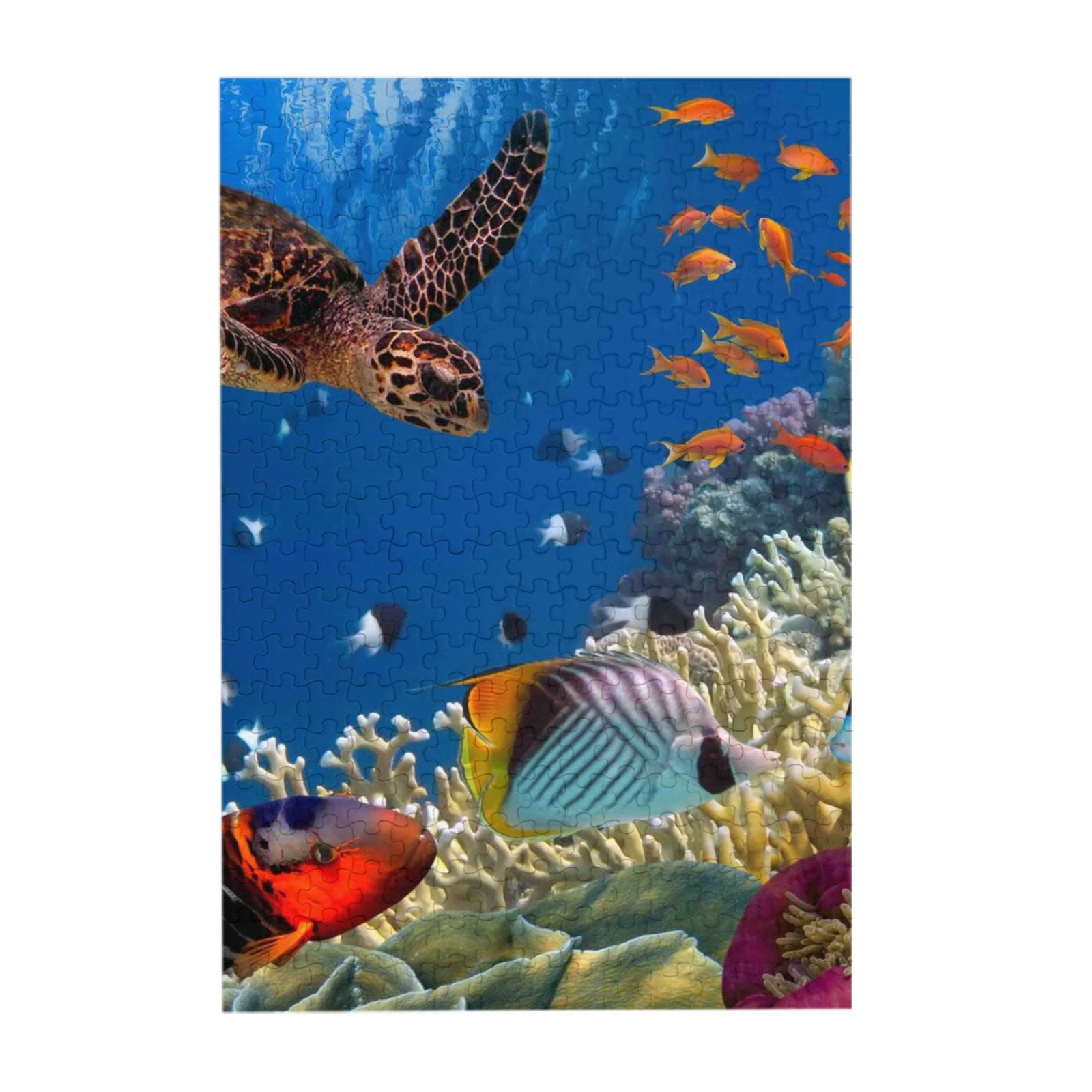 Kll Colorful Coral Reef 300 Piece Jigsaw Puzzle For Adult And