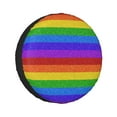 thumbnail image 1 of Kll Colorful Glitter Rainbow Tire Cover,Universal Wheel Tire Cover For Trailer, Rv, Suv, Truck,Camper And Many Vehicle,(16 Inch), 1 of 8