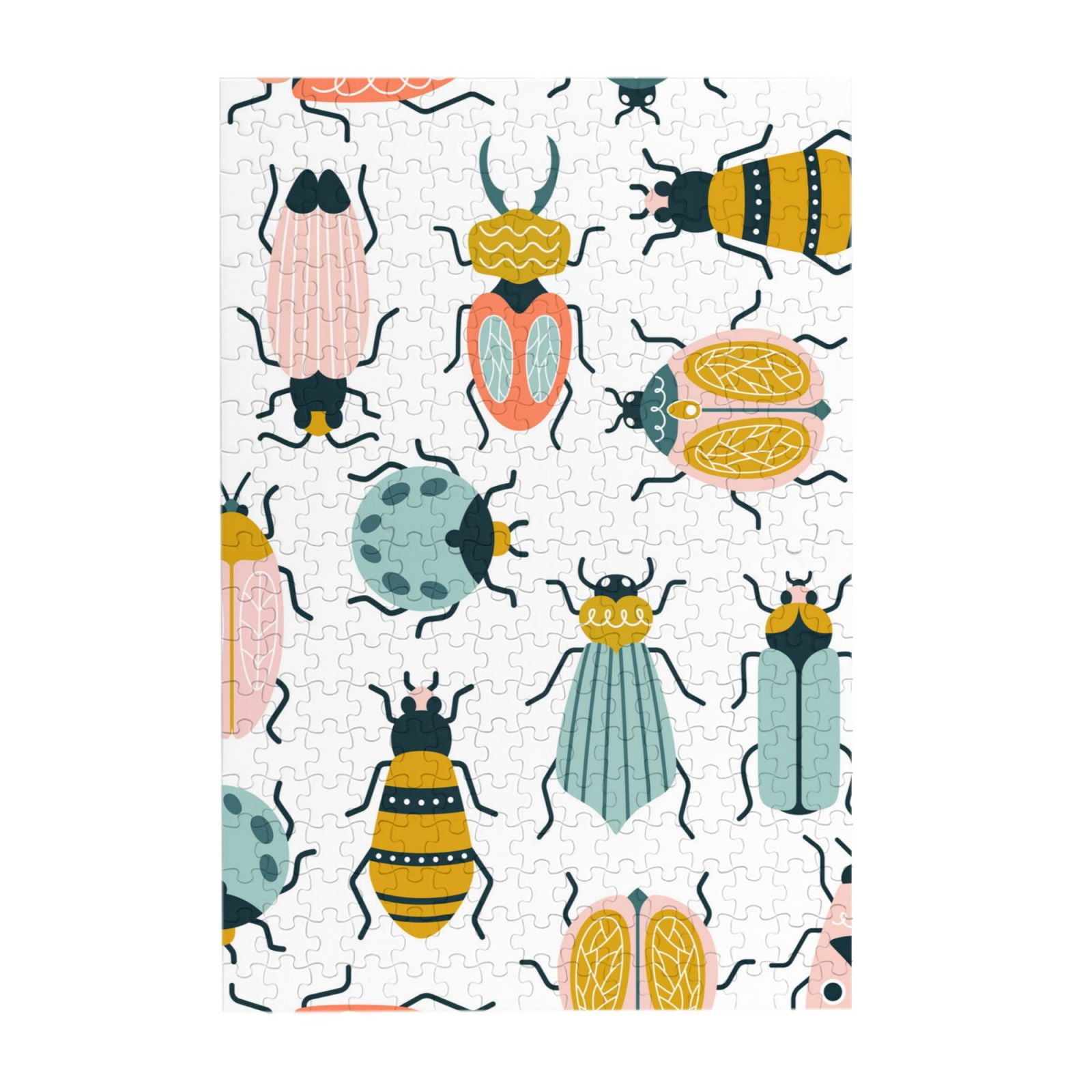 Kll Colorful Insects - 300 Piece Jigsaw Puzzle For Adult And Teenagers ...
