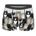 thumbnail image 1 of Kll Colors Cats Men'S Cotton Boxer Briefs Underwear-Xx-Large, 1 of 9