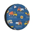 thumbnail image 1 of Kll Construction Vehicles Tire Cover,Universal Wheel Tire Cover For Trailer, Rv, Suv, Truck,Camper And Many Vehicle,(15 Inch), 1 of 7