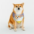 thumbnail image 1 of Kll Corgi Washing In Bathtub Dog Bandanas,Triangle Reversible Pet Scarf For Small Medium Large And Extra Large Dogs-Large, 1 of 8