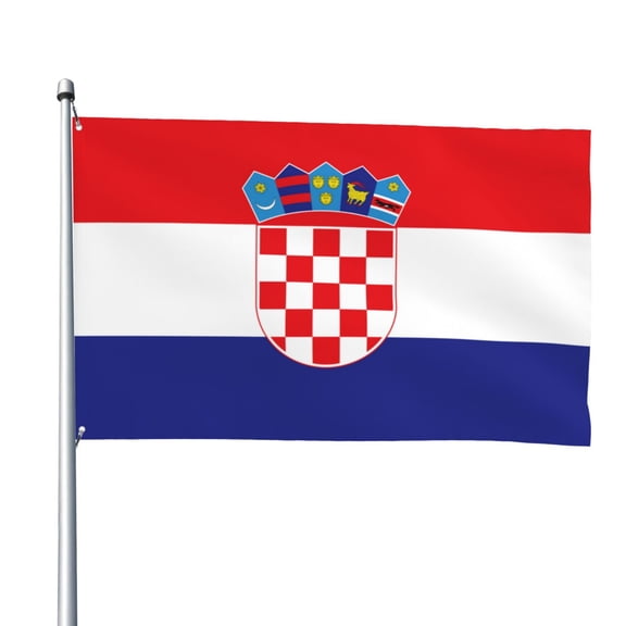Kll Croatia Flag Flag 4x6 Ft Parade Party Flag Outdoor Flag Decorative Flag Banner Flags Garden Flag Home House Flags
