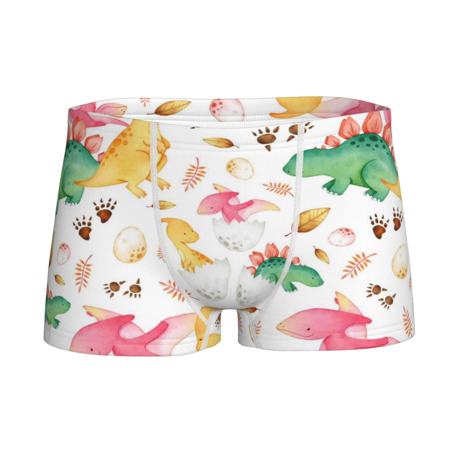 Kll Cute Baby Dinosaurs Underwear Boys' Boxer Briefs Shorts Toddler