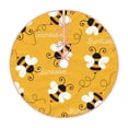 thumbnail image 1 of Kll Cute Bee Butterfly Yelllow Christmas Tree Skirt 36",Party Decorations Farmhouse For Christmas Decorations Holiday Party, 1 of 8