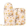 thumbnail image 1 of Kll Cute Bee Gnome Oven Gloves And Pot Holders Grill Gloves - Oven Gloves And Pot Holders, Non-Slip Cooking Gloves With Recycled Pads, 1 of 9