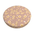 thumbnail image 1 of Kll Cute Bee Round Bar Chair Cushion Cover 13 Inch,Bar Stool Protector With Elastic, Soft Washable, 1 of 7