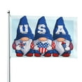 thumbnail image 1 of Kll Cute Gnomes In Usa Flag 4x6 Ft Parade Party Flag Outdoor Flag Decorative Flag Banner Flags Garden Flag Home House Flags, 1 of 7