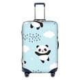 thumbnail image 1 of Kll Cute Panda Bear Luggage Cover Suitcase Cover Suitcase Protector (Luggage not included)-Large, 1 of 8