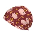 thumbnail image 1 of Kll Cute Pig With Coins Winter Fall Beanie Knit Hats For Men & Women - Warm & Soft Stylish Toboggan Caps For Cold Weather, 1 of 9