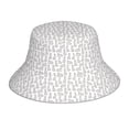thumbnail image 1 of Kll Cute Rabbit Bucket Hat for Women Men Packable Travel Beach Sun Hat Outdoor Rave Accessories Reflective Fisherman Cap, 1 of 6
