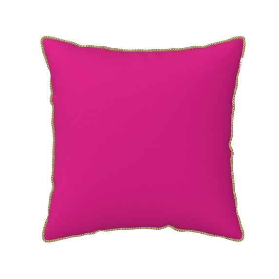 Kll Darkmagenta Decorative Throw Pillow Covers Velvet Soft For Couch Sofa Bedroom Living Room Outdoor -20"X20"