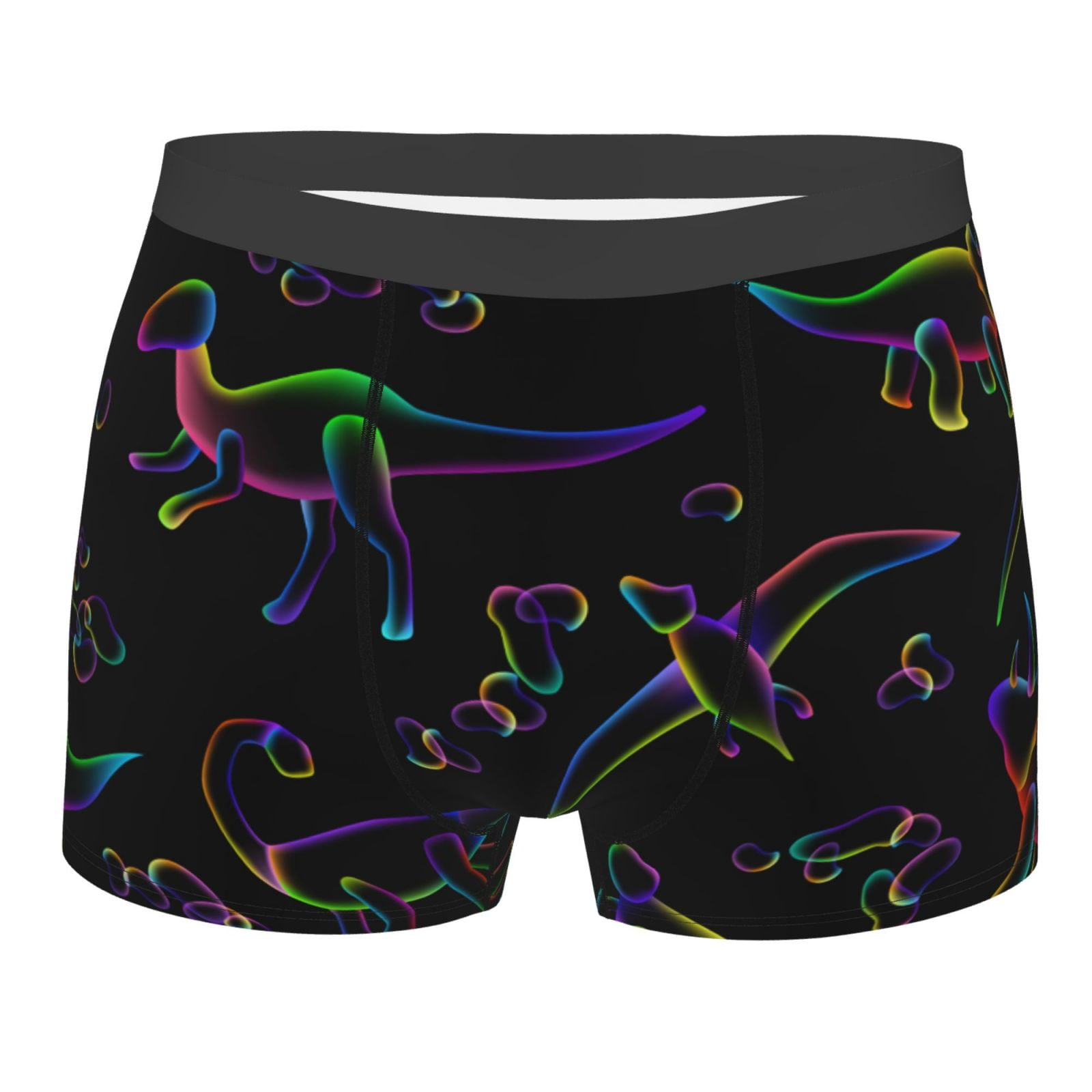 Yeni stil erkek parlak renk baskılı iç çamaşırı külot Boxer kısa özel logo elast