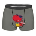 thumbnail image 1 of Kll Dinosaur Super Hero Cartoon Men'S Cotton Boxer Briefs Underwear-Large, 1 of 9