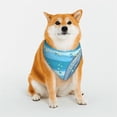 thumbnail image 1 of Kll Dolphin Dog Bandanas,Triangle Reversible Pet Scarf For Small Medium Large And Extra Large Dogs-Medium, 1 of 8