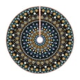 thumbnail image 1 of Kll Dot Mandala Christmas Tree Skirt 30",Party Decorations Farmhouse For Christmas Decorations Holiday Party, 1 of 8