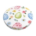 thumbnail image 1 of Kll Easter Egg3 Round Bar Chair Cushion Cover 12 Inch,Bar Stool Protector With Elastic, Soft Washable, 1 of 7