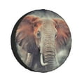 thumbnail image 1 of Kll Elephant In Smoke Tire Cover,Universal Wheel Tire Cover For Trailer, Rv, Suv, Truck,Camper And Many Vehicle,(14 Inch), 1 of 7