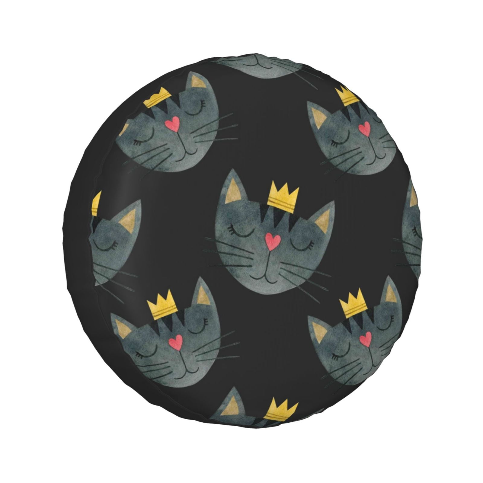 Kll Faces Of The Cat Tire Cover,Universal Wheel Tire Cover For Trailer