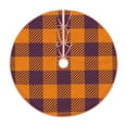 thumbnail image 1 of Kll Fall Buffalo Plaid Christmas Tree Skirt 30",Party Decorations Farmhouse For Christmas Decorations Holiday Party, 1 of 8