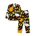 thumbnail image 1 of Kll Farm Goose Sleepwear Mens Flannel Pajamas,Long Cotton Pj Set, 1 of 9