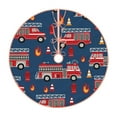 thumbnail image 1 of Kll Fire Truck 1 Christmas Tree Skirt 48",Party Decorations Farmhouse For Christmas Decorations Holiday Party, 1 of 8