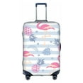 thumbnail image 1 of Kll Flamingo And Pineapple Luggage Cover Suitcase Cover Suitcase Protector (Luggage not included)-X-Large, 1 of 8