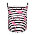 thumbnail image 1 of Kll Flamingos Waterproof Foldable Laundry Hamper Bucket With Handles For Storage Bin,Kids Room,Home Organizer (Medium), 1 of 8