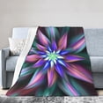 thumbnail image 1 of Kll Fleece Blanket Plush Throw Blanket Colored Abstract,Soft Fuzzy Cozy Flannel Blanket For Couch Sofa Bed.(80"X60"), 1 of 9
