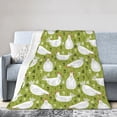 thumbnail image 1 of Kll Fleece Blanket Plush Throw Blanket Lovely Chickens,Soft Fuzzy Cozy Flannel Blanket For Couch Sofa Bed.(40"X30"), 1 of 9