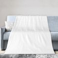 thumbnail image 1 of Kll Fleece Blanket Plush Throw Blanket White,Soft Fuzzy Cozy Flannel Blanket For Couch Sofa Bed.(40"X30"), 1 of 9