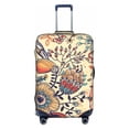 thumbnail image 1 of Kll Floral With Birds And Fantasy Flowers Luggage Cover Suitcase Cover Suitcase Protector (Luggage not included)-Large, 1 of 8