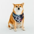 thumbnail image 1 of Kll Flowers Ad Butterflies Dog Bandanas,Triangle Reversible Pet Scarf For Small Medium Large And Extra Large Dogs-Large, 1 of 7