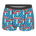 thumbnail image 1 of Kll Forest Mushrooms Men'S Cotton Boxer Briefs Underwear-Small, 1 of 9