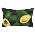 thumbnail image 1 of Kll Fresh Avocados Pillow Covers Envelope Closure,Super Soft And Cozy Fuzzy Fleece Pillow Case Cover 20"X30", 1 of 9