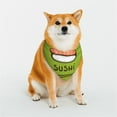 thumbnail image 1 of Kll Fresh Sushi Dog Bandanas,Triangle Reversible Pet Scarf For Small Medium Large And Extra Large Dogs-Large, 1 of 7